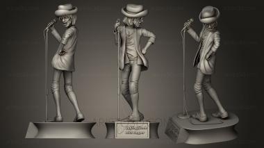 Statues of famous people (STKC_0083) 3D model for CNC machine